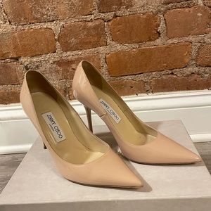 Jimmy Choo nude stilettos